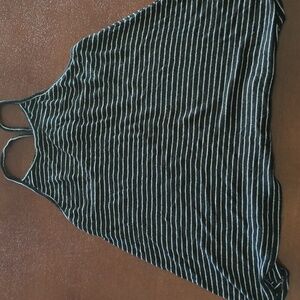 Women's striped tank top